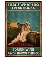 Bulldog Reading 24x36 Poster front