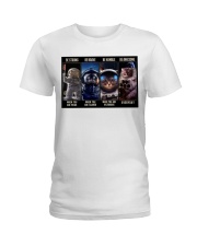 Cat Astronaut Ladies T-Shirt tile