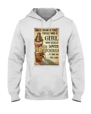 Girl Loved Cocktails Hooded Sweatshirt tile