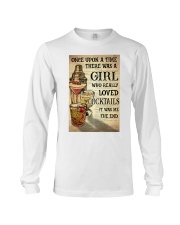 Girl Loved Cocktails Long Sleeve Tee tile