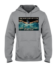 Swimming Your Talent is God's Gift To You Hooded Sweatshirt tile
