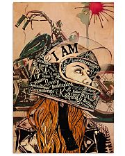 Motor Helmet Girl I Am 24x36 Poster front