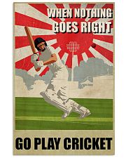 Go Play Cricket WW2 Style 24x36 Poster front