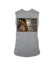 Black Man Son Of The King Sleeveless Tee tile