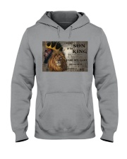 Black Man Son Of The King Hooded Sweatshirt tile