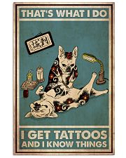 French Bulldog Tattoo And I Know Things 24x36 Poster front