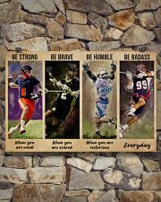 Lacrosse Be Badass Everyday 36x24 Poster poster-landscape-36x24-lifestyle-15