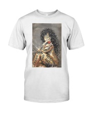 Latina Girl Music Head Classic T-Shirt tile