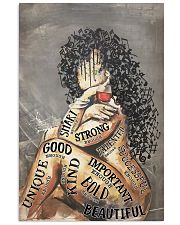 Latina Girl Music Head Vertical Poster tile