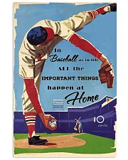 Baseball Important Things 24x36 Poster front