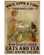 OUAT Girl Loved Cats And Tea Dictionary 24x36 Poster front