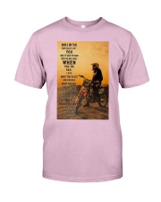 Motocross The Ride Goes On Classic T-Shirt tile
