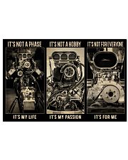 BW Engine It's Not A Phase 36x24 Poster front