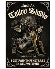 Tattoo Couple I Get Paid To Penetrate 24x36 Poster front