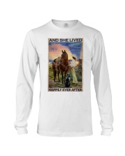 Ranch Girl Lived Happily Long Sleeve Tee tile
