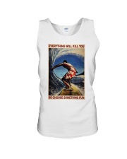 Surfing Choose Something Fun Unisex Tank tile