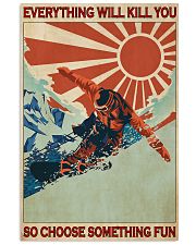 Snowboarding Choose Something Fun 24x36 Poster front