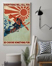 Snowboarding Choose Something Fun 24x36 Poster lifestyle-poster-1