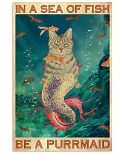 Be A Purrmaid 24x36 Poster front