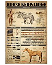 Horse Knowledge 4 24x36 Poster front
