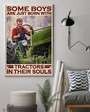 Some Boys Are Just Born With Tractors 24x36 Poster lifestyle-poster-1