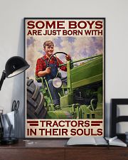 Some Boys Are Just Born With Tractors 24x36 Poster lifestyle-poster-2