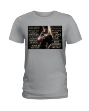 Man Boxing Today Is A Good Day Ladies T-Shirt tile