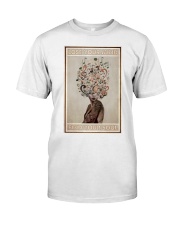 Girl Lose Mind With Music And Tattoo Premium Fit Mens Tee tile