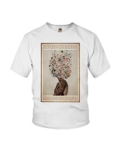 Girl Lose Mind With Music And Tattoo Youth T-Shirt tile