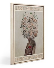 Girl Lose Mind With Music And Tattoo Gallery Wrapped Canvas Prints tile