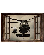 Helicopter Window 36x24 Poster front