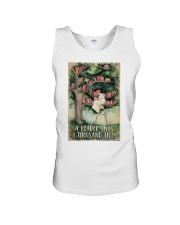 A Reader Lives A Thousand Lives Unisex Tank tile