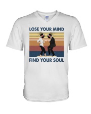 Pulp Fiction V-Neck T-Shirt tile