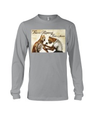 Pitbull Boxer Tattoo Pain Is Temporary Long Sleeve Tee tile
