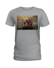 Motorcycle Racing To My Son Ladies T-Shirt tile