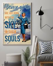 Flight Attendant Some Girls Are Born 24x36 Poster lifestyle-poster-1