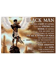 Black Angel You Are A God By Nature 36x24 Poster front
