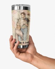 Gay Couple To My Husband Personalized 20oz Tumbler aos-20oz-tumbler-lifestyle-front-32