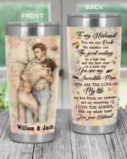 Gay Couple To My Husband Personalized 20oz Tumbler aos-20oz-tumbler-lifestyle-front-59
