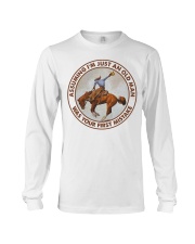 Cowboy Ride Bronco And Drink Beer Long Sleeve Tee tile