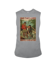 Fishing Couple And They Lived Happily Ever After Sleeveless Tee tile