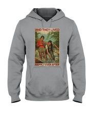 Fishing Couple And They Lived Happily Ever After Hooded Sweatshirt tile