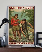 Fishing Couple And They Lived Happily Ever After 24x36 Poster lifestyle-poster-2