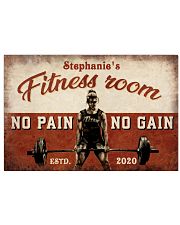 Girl Gym Room 36x24 Poster front