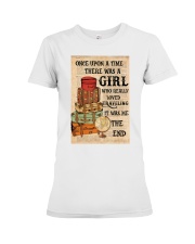 Girl Travel Premium Fit Ladies Tee tile