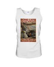 Cat Pilot Unisex Tank tile