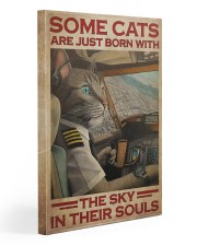 Cat Pilot Gallery Wrapped Canvas Prints tile