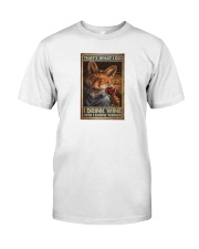 Fox Drink Wine Premium Fit Mens Tee tile