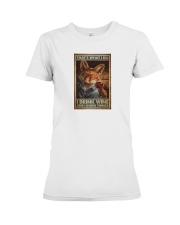Fox Drink Wine Premium Fit Ladies Tee tile