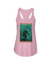 Diver And Shark Everything Will Kill You 2 Ladies Flowy Tank tile